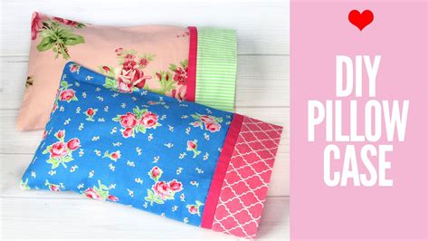 standard pillowcase sewing pattern.